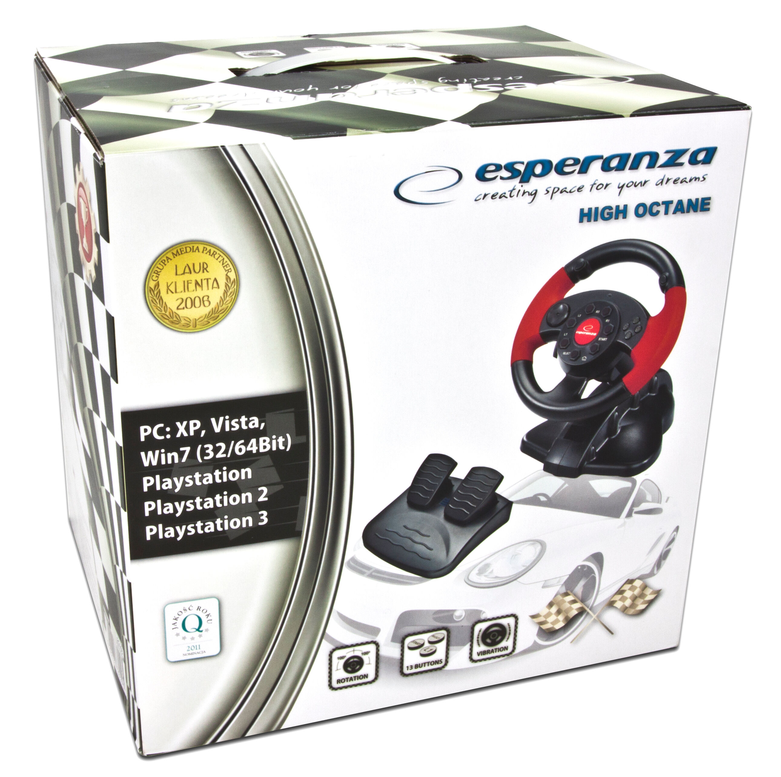 Kierownica Esperanza High Octane | Selgros24.pl