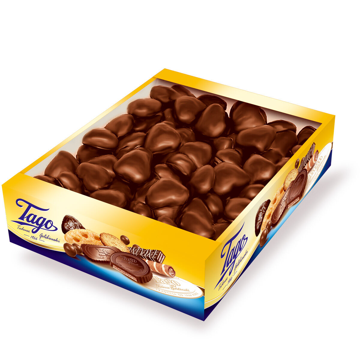 TAGO Piernikowe Serca w polewie