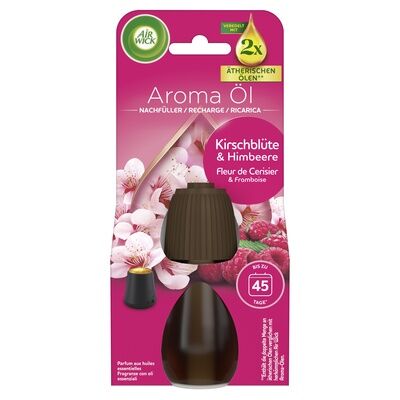 Air Wick Aroma-Öl Flakon Kirschblüte und Himbeere 20ml