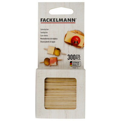 Fackelmann Zahnstocher Bambus 68 mm 300St | Selgros