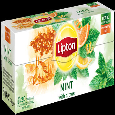 LIPTON HERBS CEAI CU MENTA SI CITRICE 20X1,3G | Selgros Romania