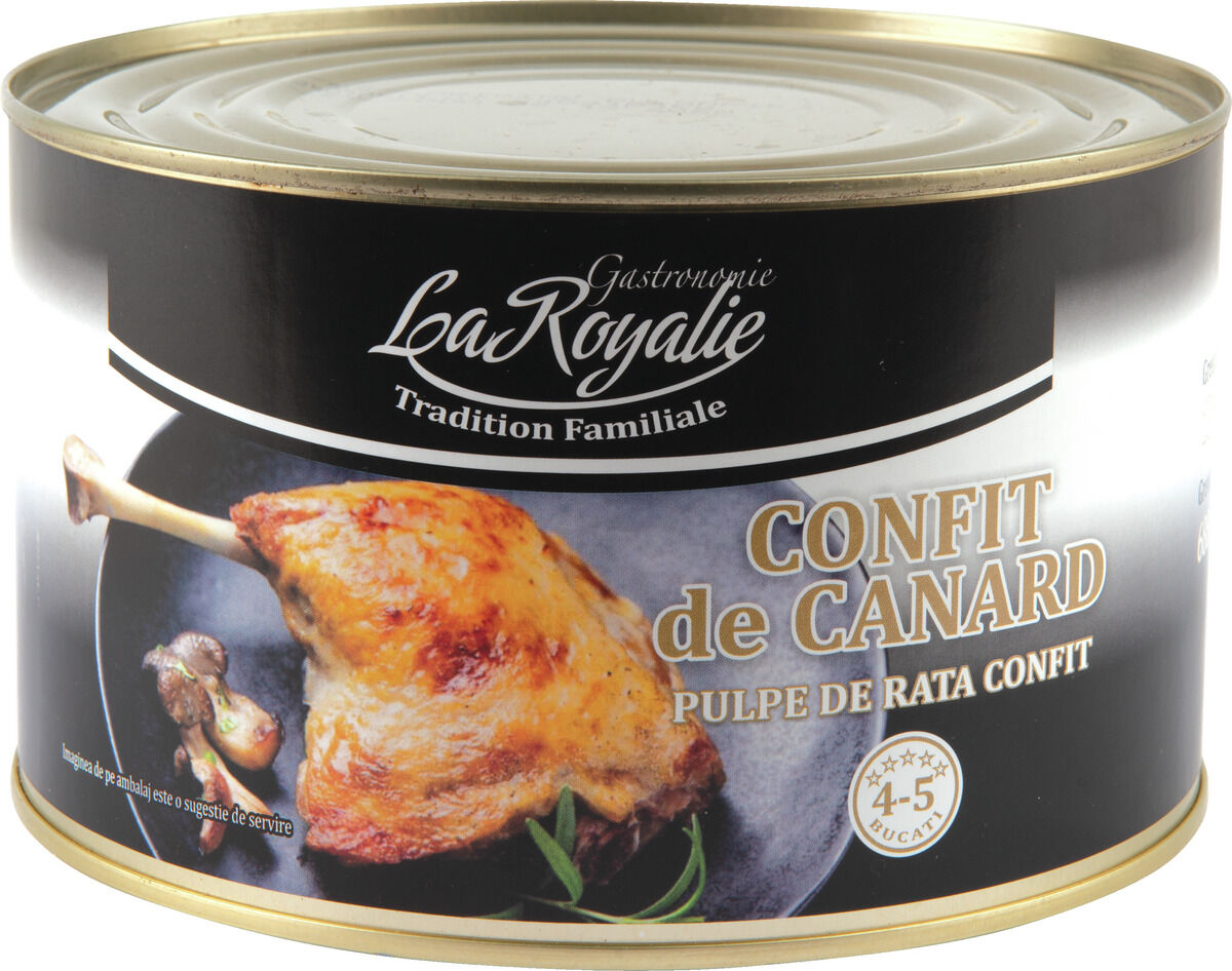LA ROYALIE PULPE DE RATA CONFIT 1350 G | Selgros Romania