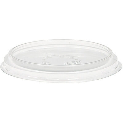 Deckel für Dessertschale / Trinkglas flach transparent 92x92x12mm 50St