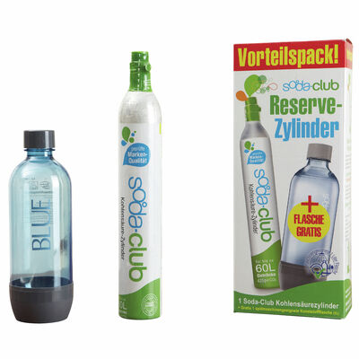 Sodastream Reservezylinder und Pet Flasche 60L
