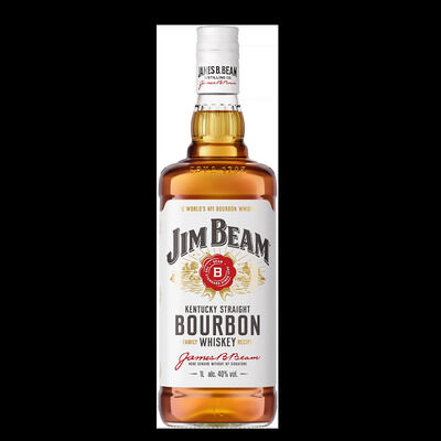 BEAM クラッシックカーボトル 750ml JIM BEAM WHITE BOURBON WHISKEY 40% 1,0 SGR | Selgros Romania