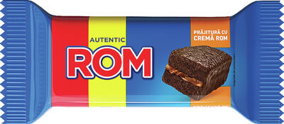 AUTENTIC ROM PRAJITURA CREMA ROM SI GLAZURA CU CACAO 35G | Selgros Romania