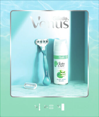 VENUS SMOOTH RAZOR+REZERVA+ GEL ALOE VERA 75ML | Selgros Romania