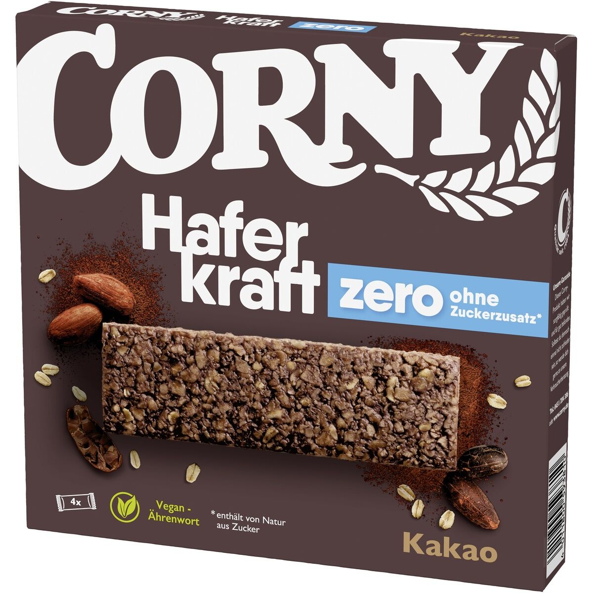Corny Haferkraft zero Kakao 4x35g | Selgros