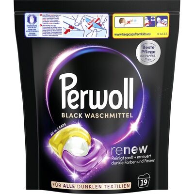 Perwoll Renew Schwarz Caps 19WL (256,5g)