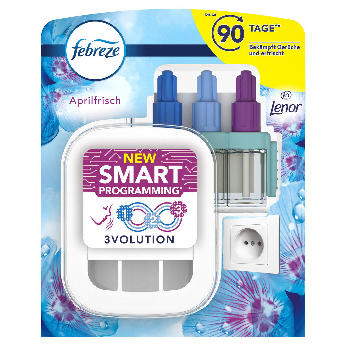 Febreze 3Volution Duftstecker Starterkit Lenor Aprilfrisch 1St | Selgros