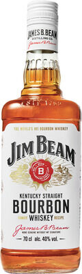 JIM BEAM WHITE BOURBON WHISKEY 40% 0,7 SGR | Selgros Romania